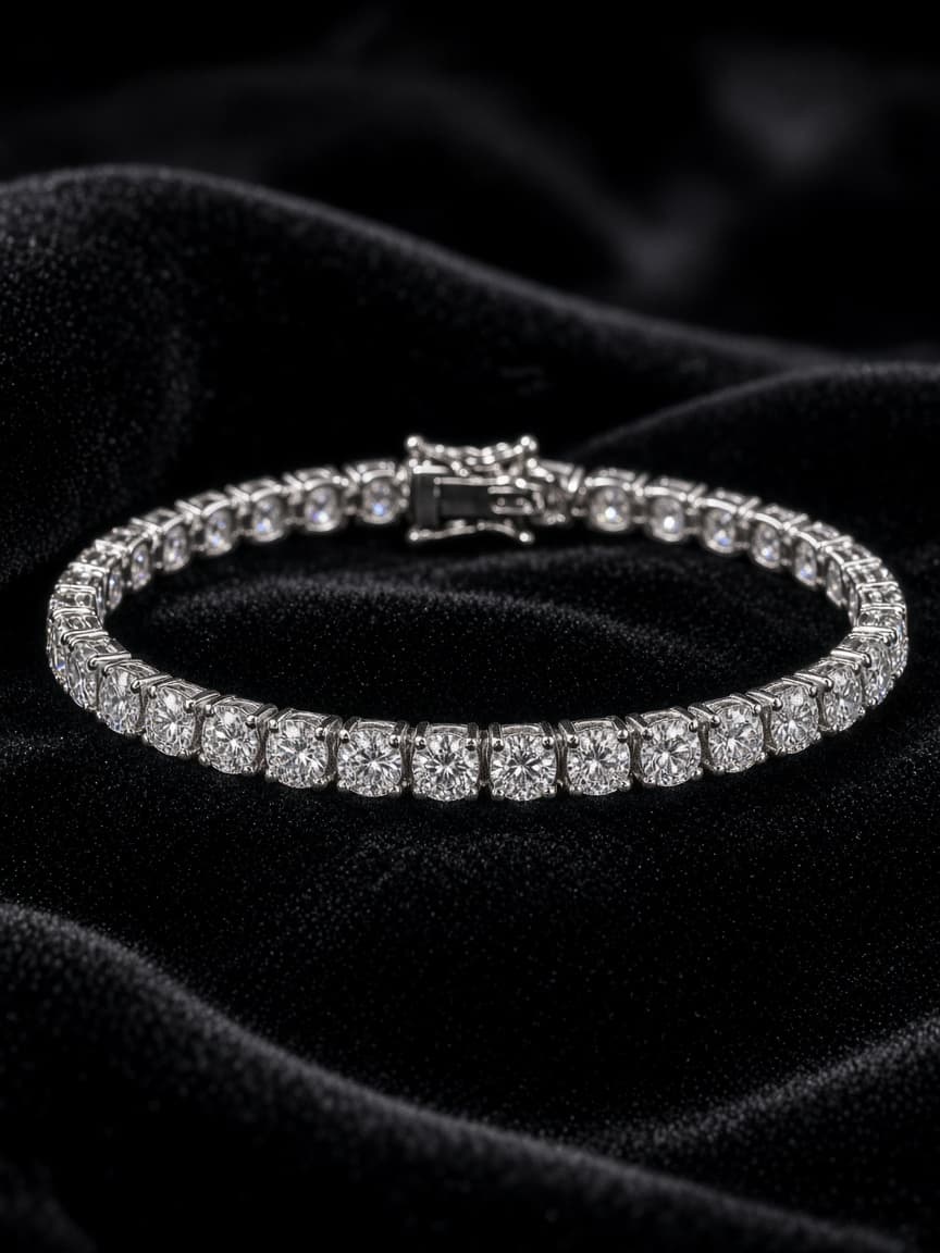 Aurora Crystal Tennis Bracelet
